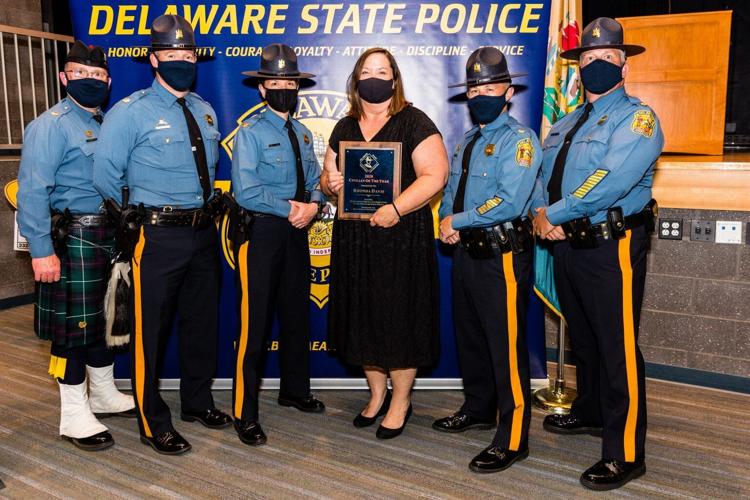 Delaware State Police Announce 2020 Trooper and Civilian Employee of the Year