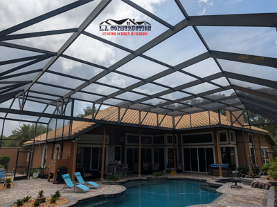 L.A. Construction Expands Pool Screen Enclosure Services in Kissimmee, FL