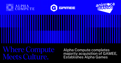 ALPHA COMPUTE CORP COMPLETES MAJORITY ACQUISITION OF GAMING COMPANY GAMEE
