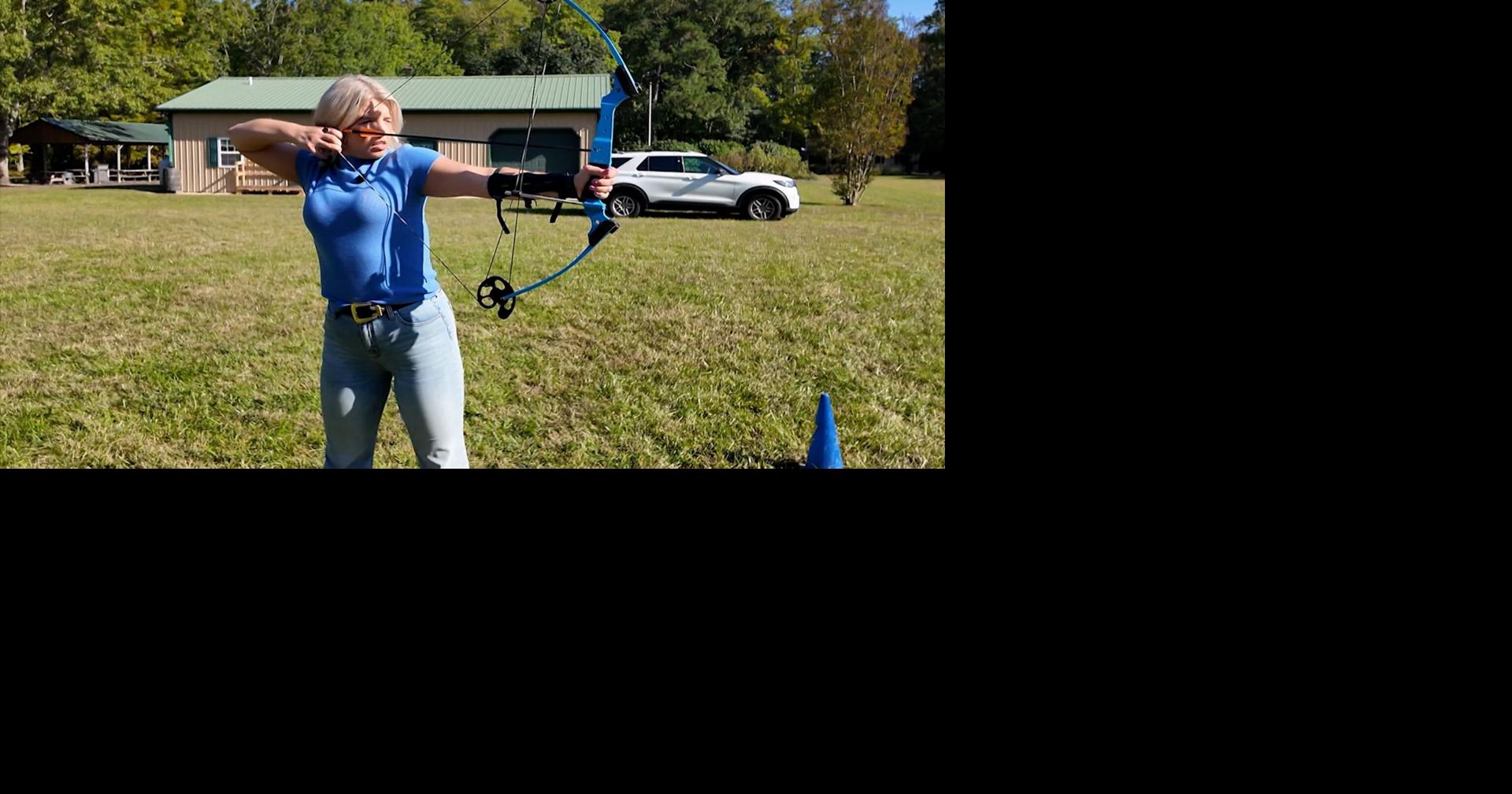 Enjoying some Archery: DelmarvaLife's Alexis Griess Spends Time at ...