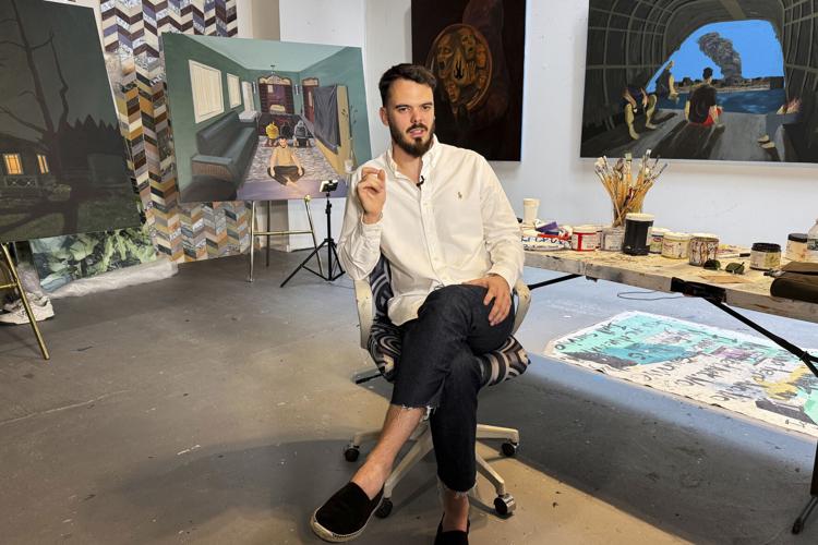 Mideast Wars Hostage Artist