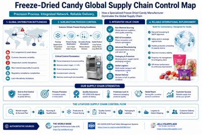 LITAFOOD Analysis: How a Specialized Freeze-Dried Candy Manufacturer Dominates Global Supply Chain