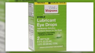 Eye Drops Sold At Walmart, Walgreens Being Recalled