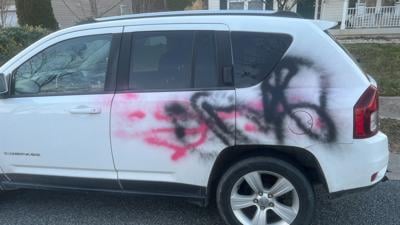 Spray Paint Vandals Strike In Caroline County