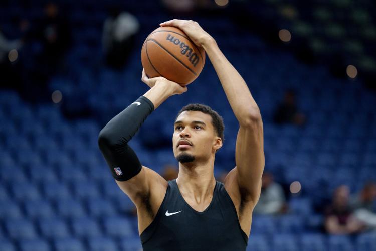 Spurs Pelicans Basketball