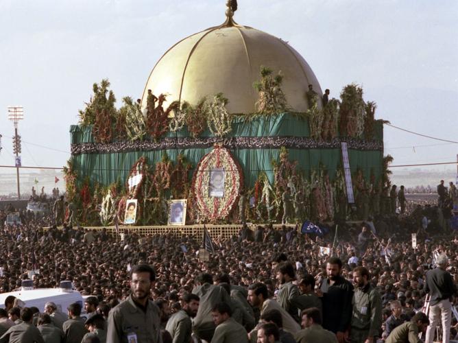 Iran Khomeini Funeral AP Was There
