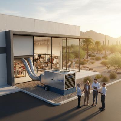 1Source Rentals Helps Arizona Businesses Stay Operational During Commercial HVAC Emergencies