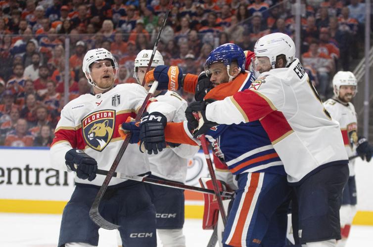 Stanley Cup Panthers Oilers Hockey