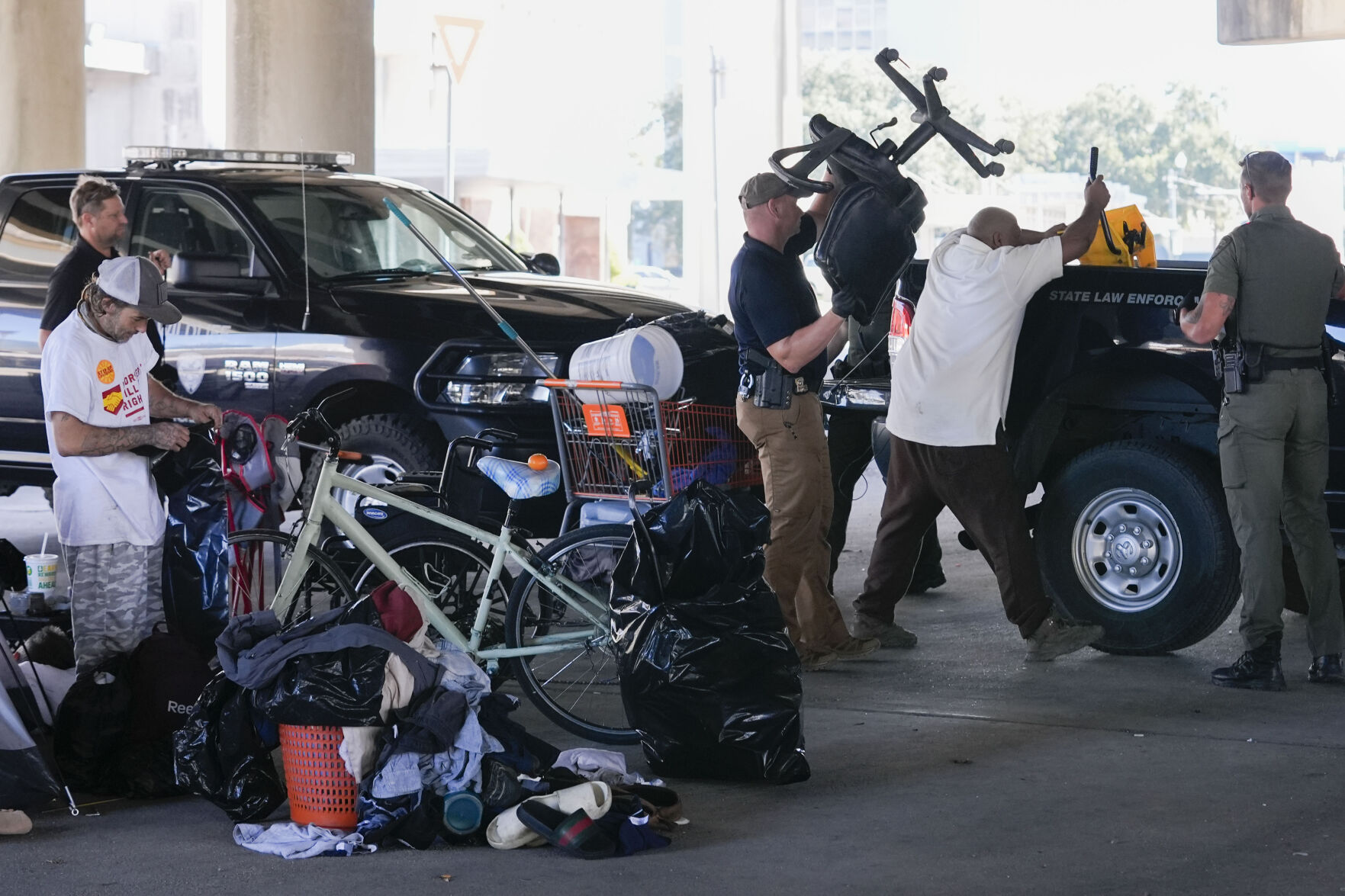 Judge Blocks Further Sweeps Of Homeless Camp In New Orleans Ahead Of ...