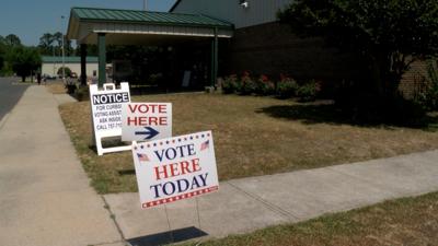 Voting Center in Chincoteague