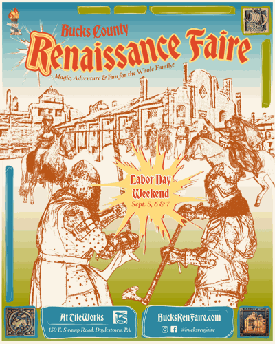Bucks County Renaissance Faire Returns for Third Annual Labor Day Weekend Celebration