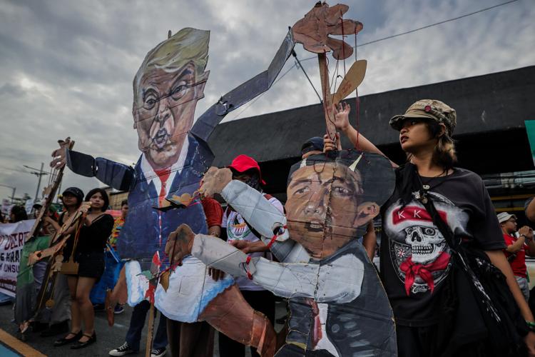 Philippines Marcos Protest