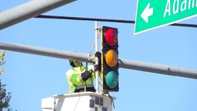 Oil City Traffic lights