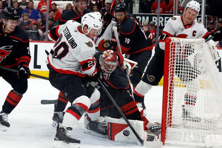 Senators Hurricanes Hockey