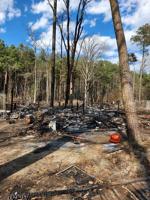 Hurlock Shed Fire Spreads to 2 Acres of Woodlands