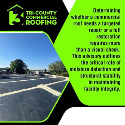 Tri-County Roofing Shares Insight on Roof Coating Repair Decisions