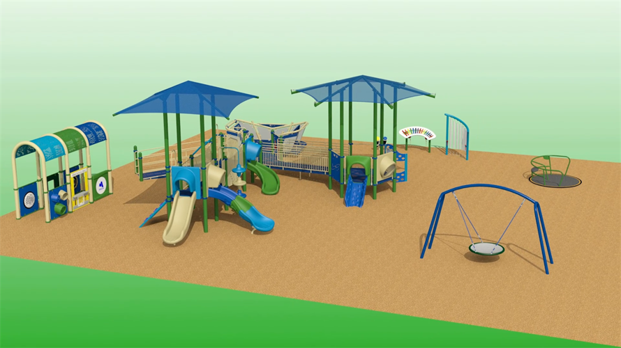 Plans in Motion for More Accessible Tot Lot at Lake Gerar Park