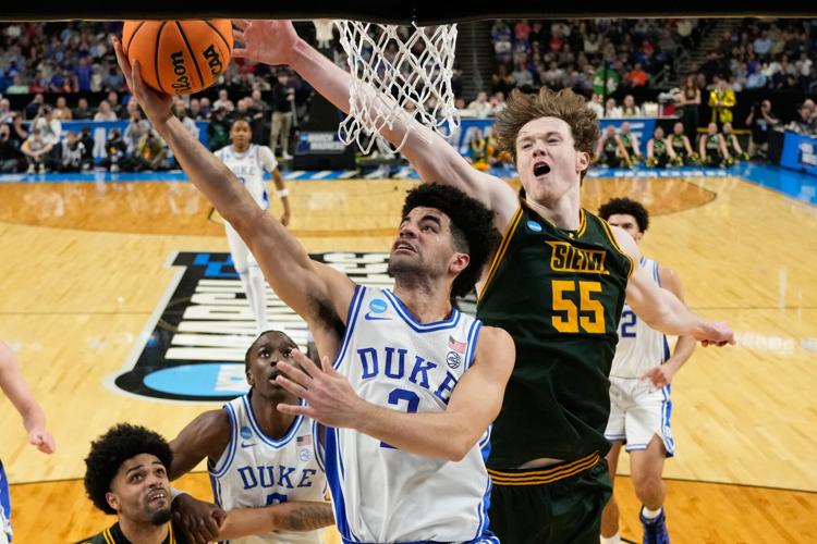 NCAA Siena Duke Basketball