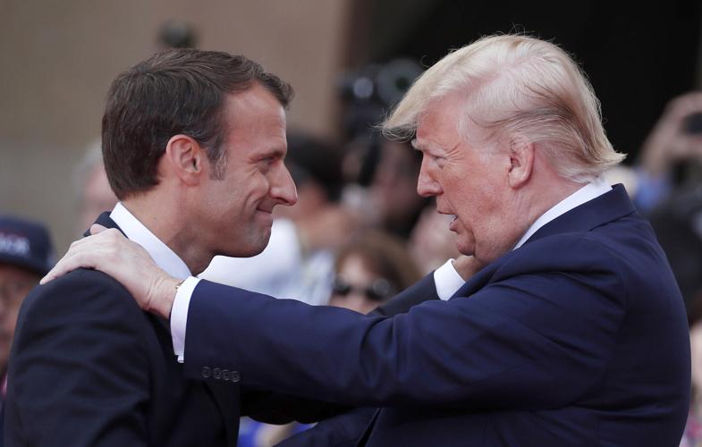 France Macron Trump Bromance