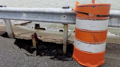 Hoopers Island Causeway Sinkhole