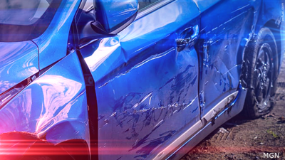 car crash graphic