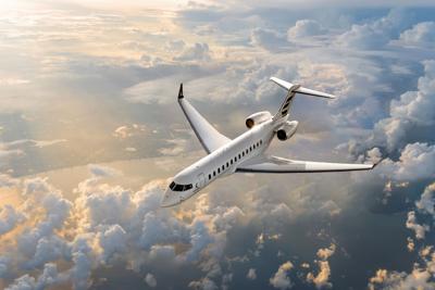 Bombardier's Global 8000, the World’s Fastest Civil Aircraft, Sets New Speed Record Between Los Angeles and Farnborough, UK