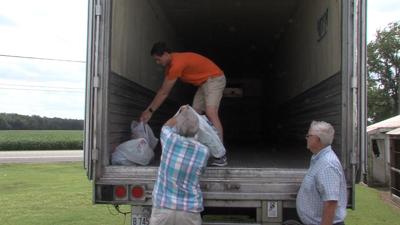 Gumboro Church Collects Donations for Hurricane Victims