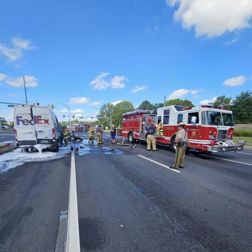 Cambridge FedEx fire