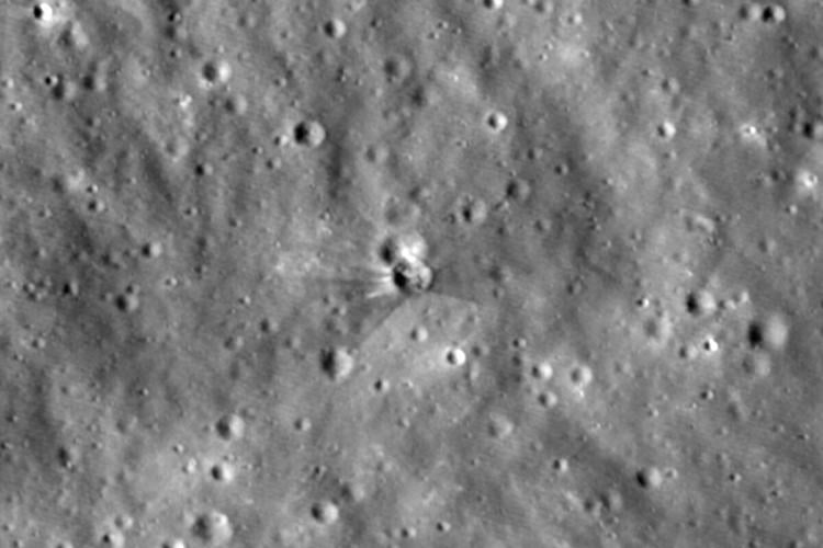 SpaceX Moon Crash