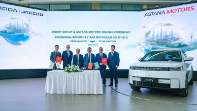 Global Milestone! Kazakhstan's Largest Distributor Astana Motors Signs with OMODA & JAECOO