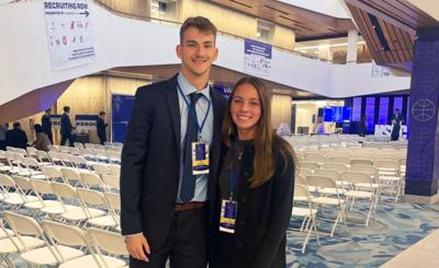 Sports management students attend Michigan Sport Business Conference