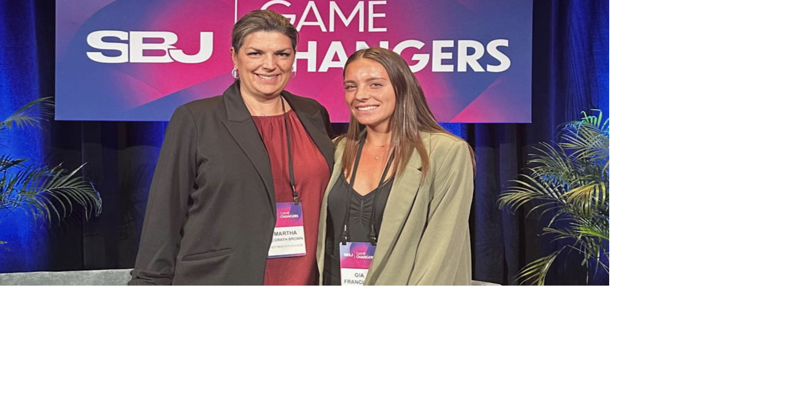 Student, faculty member attend Sports Business Journal Game Changers ...