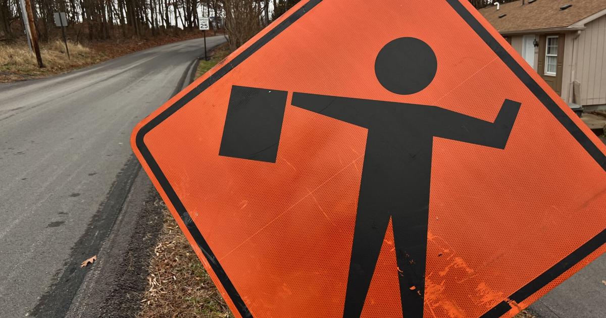 road work sigh for flagger | | wcn247.com