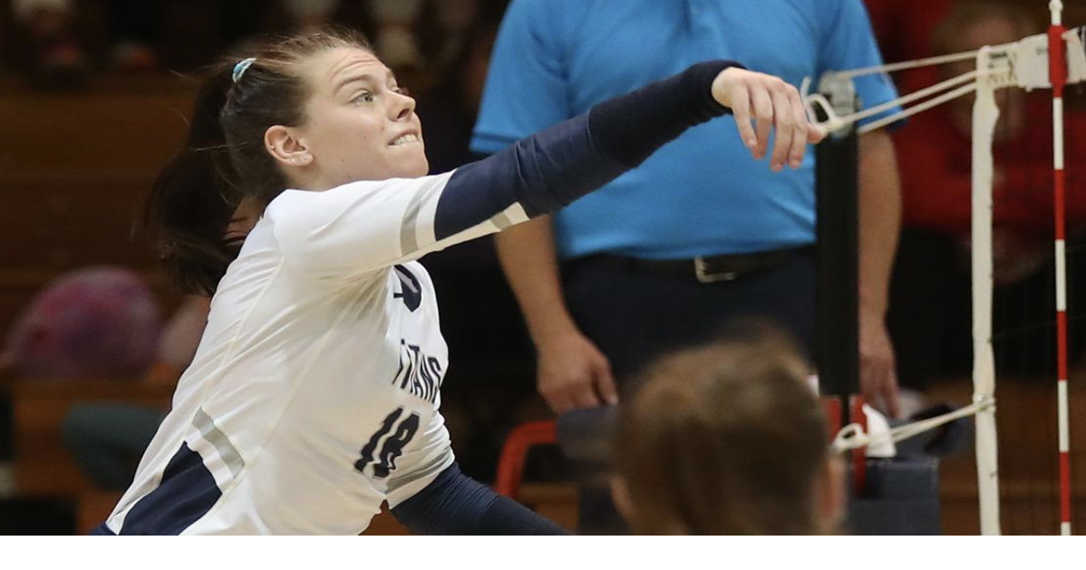 Women's Volleyball Westminster sinks Wells, La Roche Titantown