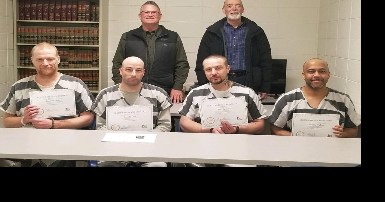 Four Grundy County Inmates Complete 'Second Opportunity' Program