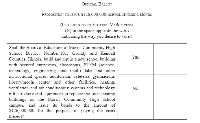 Morris High School Board Votes on Possible Referendum For Future $126 ...