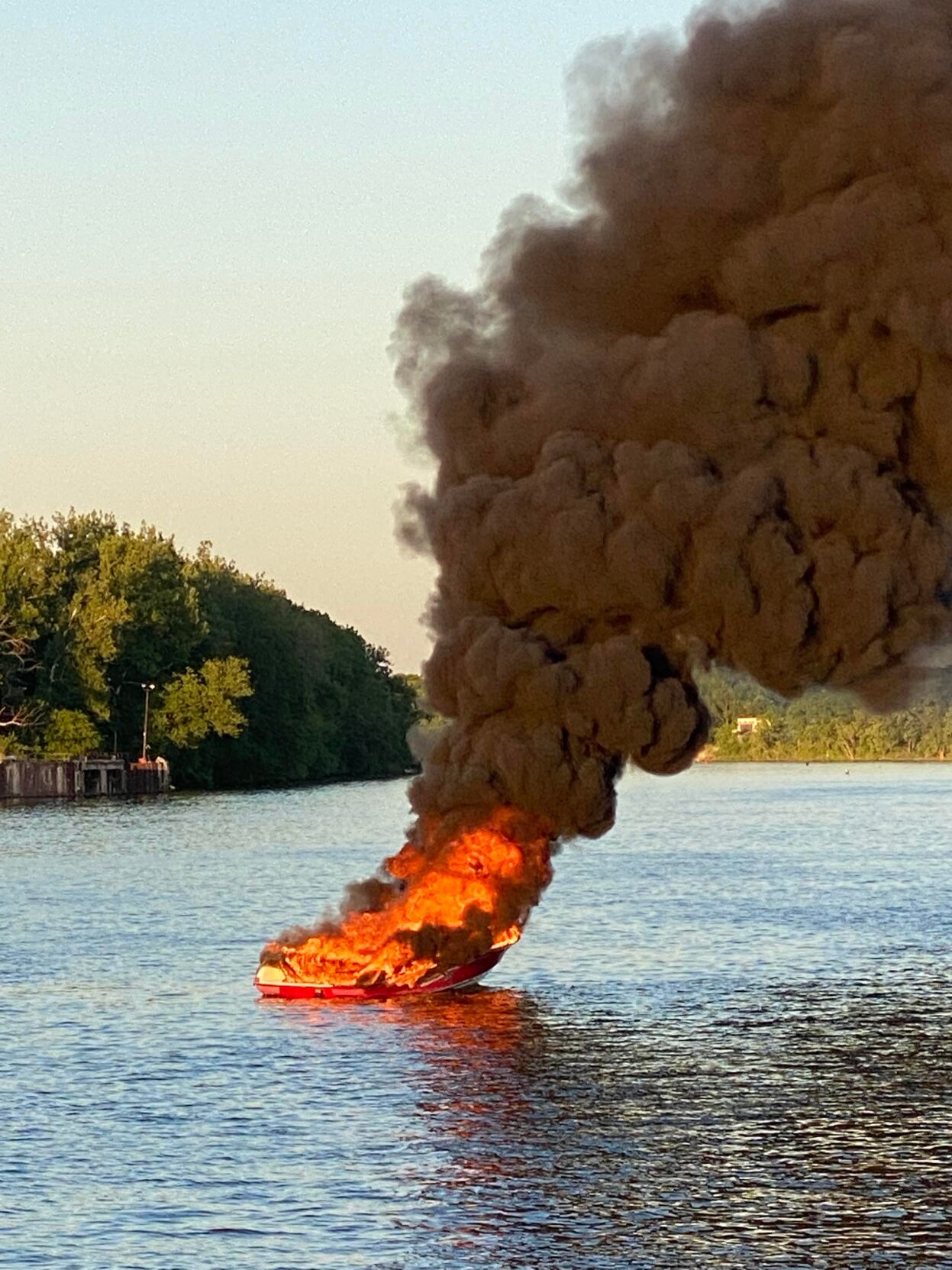 No Injuries Reported in Marseilles Boat Fire | Local News | wcsjnews.com