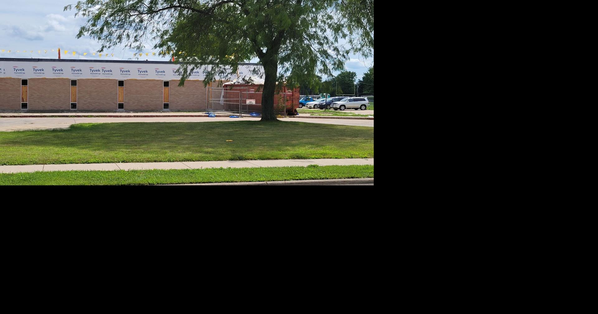 Construction Updates at Former Shabbona Middle School Building Local