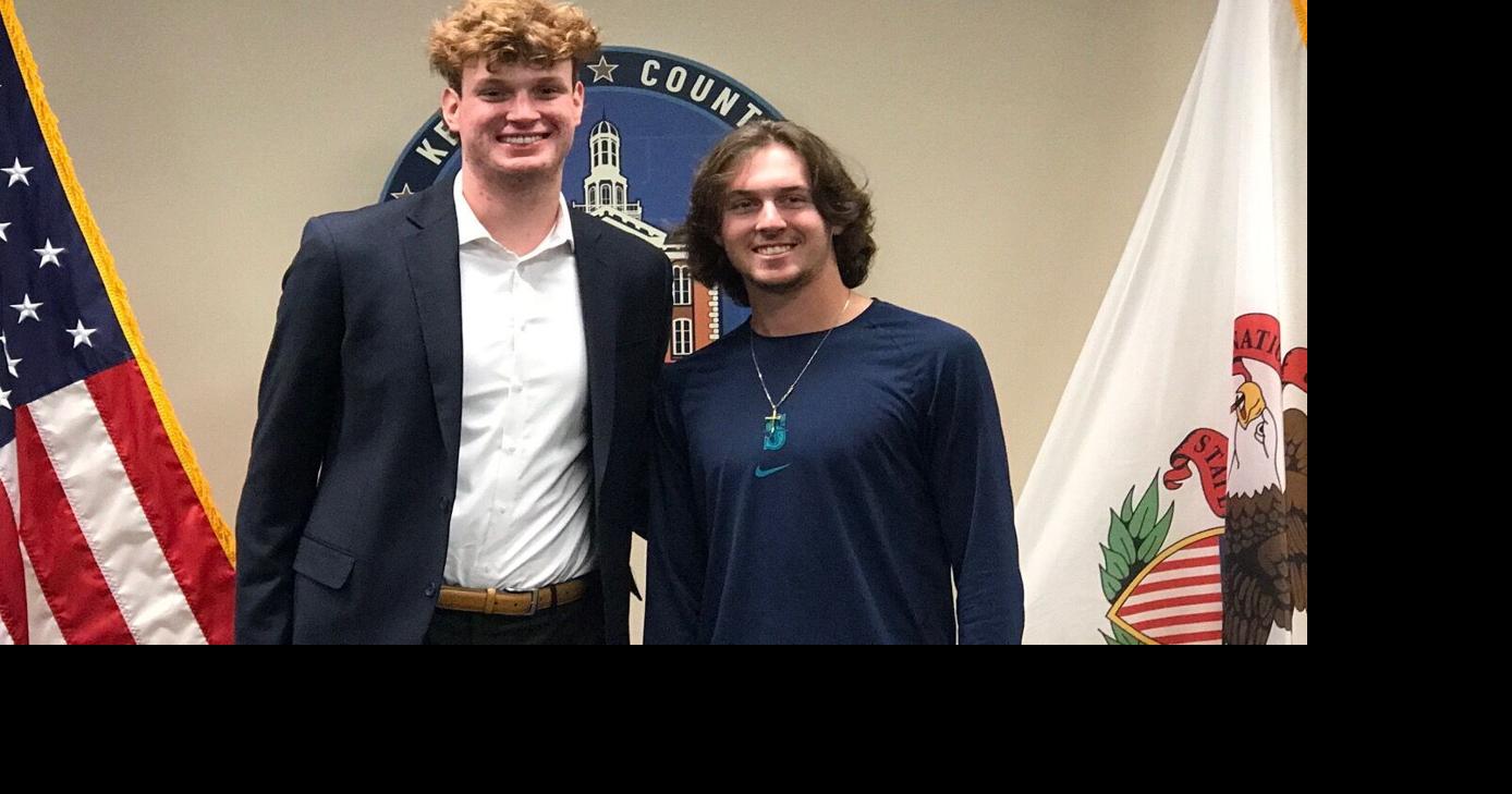 New pro baseball players recognized by Kendall County Board | Wspynews ...