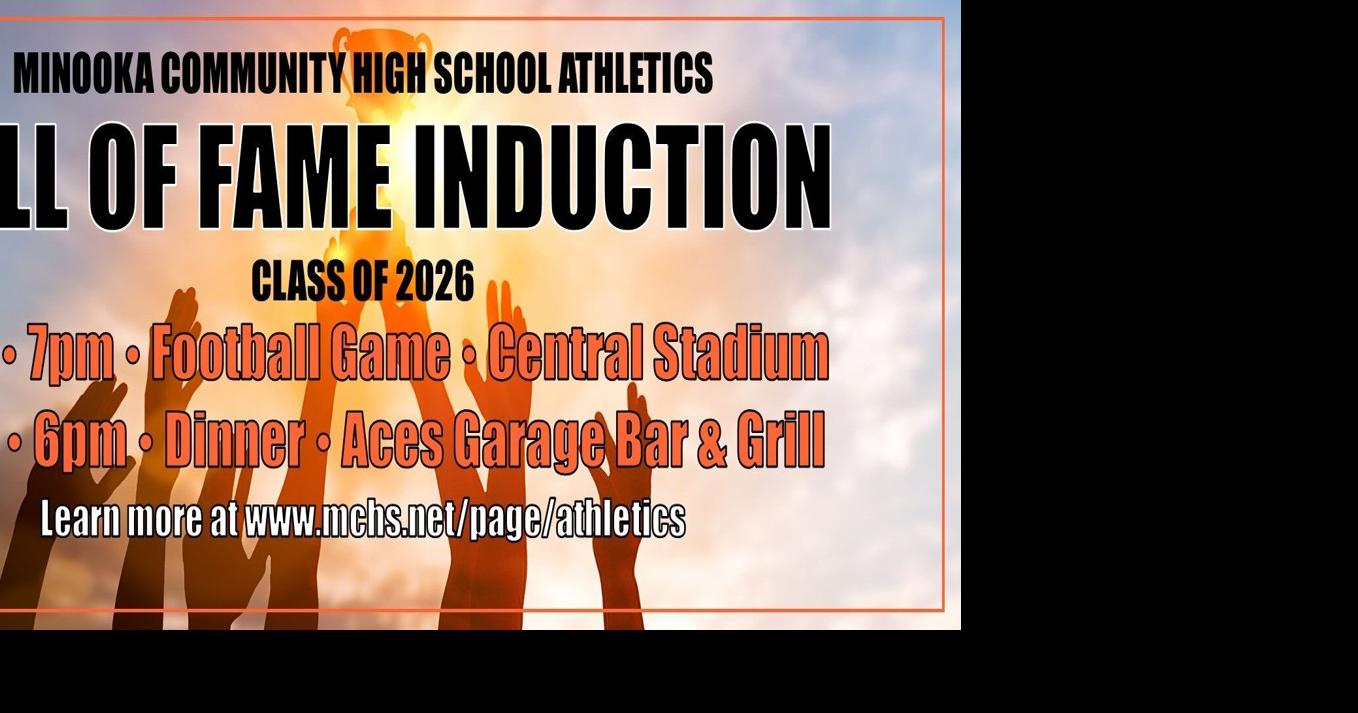 /Minooka High School’s 2026 Athletic Hall of Fame