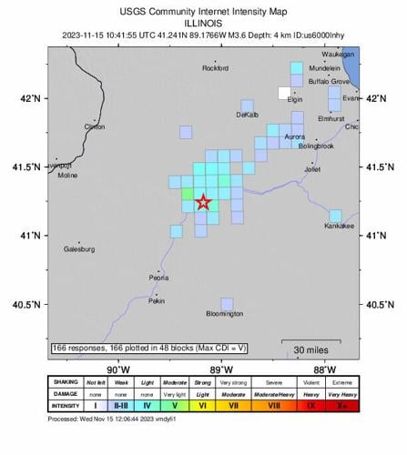 Earthquake shakes Northern Illinois Wednesday morning | Local News