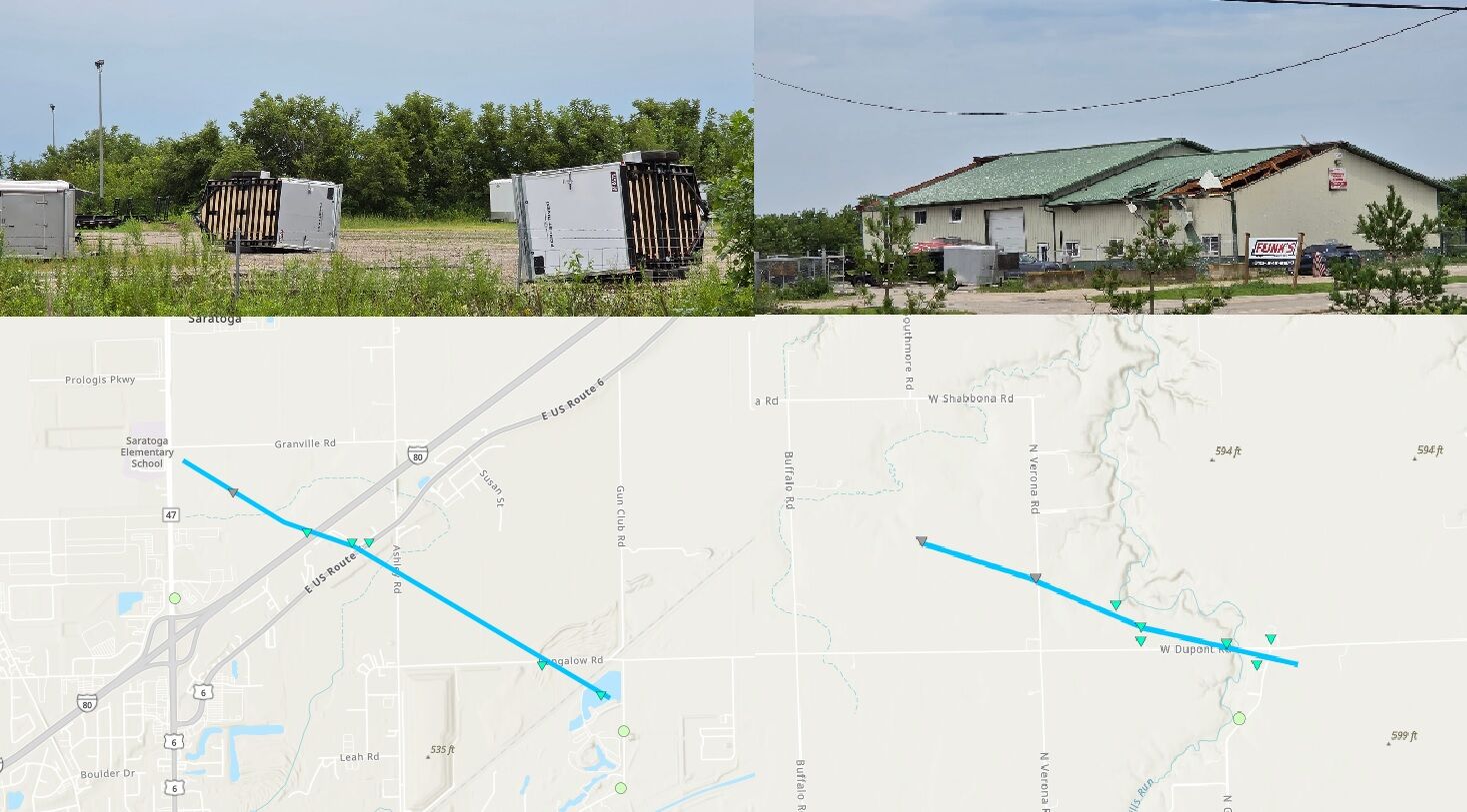 National Weather Service Confirms Two EF-0 Tornadoes in Morris Area ...