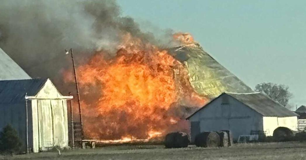 Barn Destroyed By Fire in Rural Dwight | Local News | wcsjnews.com