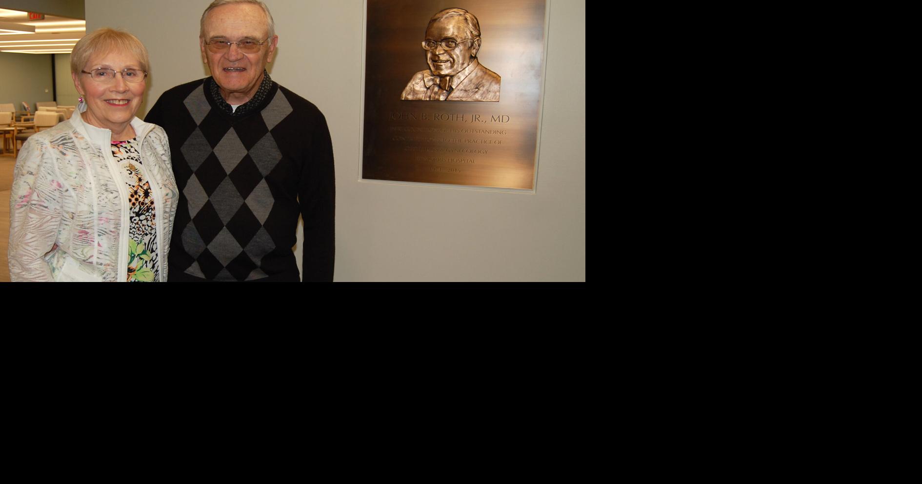 Morris Hospital Unveils Bust Honoring Dr. John Roth, Jr. | Local News ...
