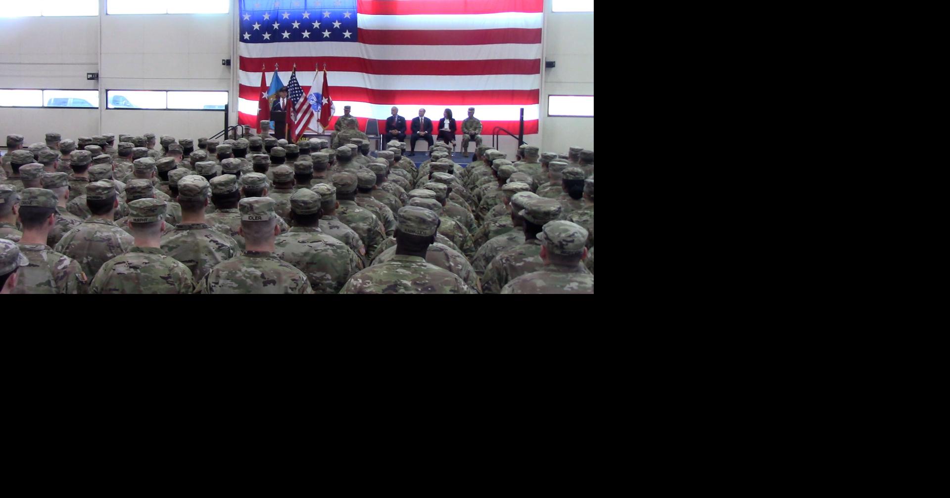 VIDEO | A salute and a send-off for more than 150 Del. Army National ...