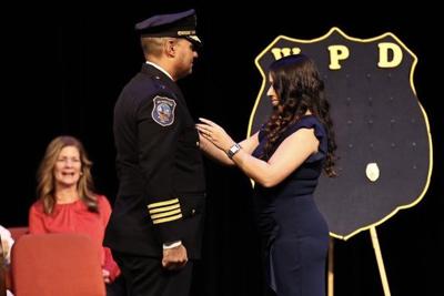 Badge pinning ceremony held for new police administration in Wilmington ...