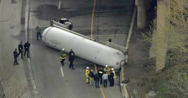 I-95 in Delaware County reopens after tanker truck crash | The Latest ...