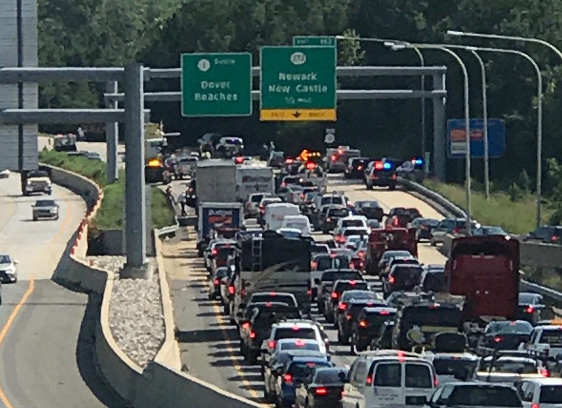 Several injured in 7vehicle crash along Route 1; traffic crippled in