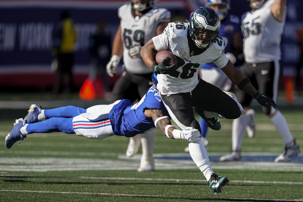 Eagles show how good they can be when Saquon Barkley runs the offense