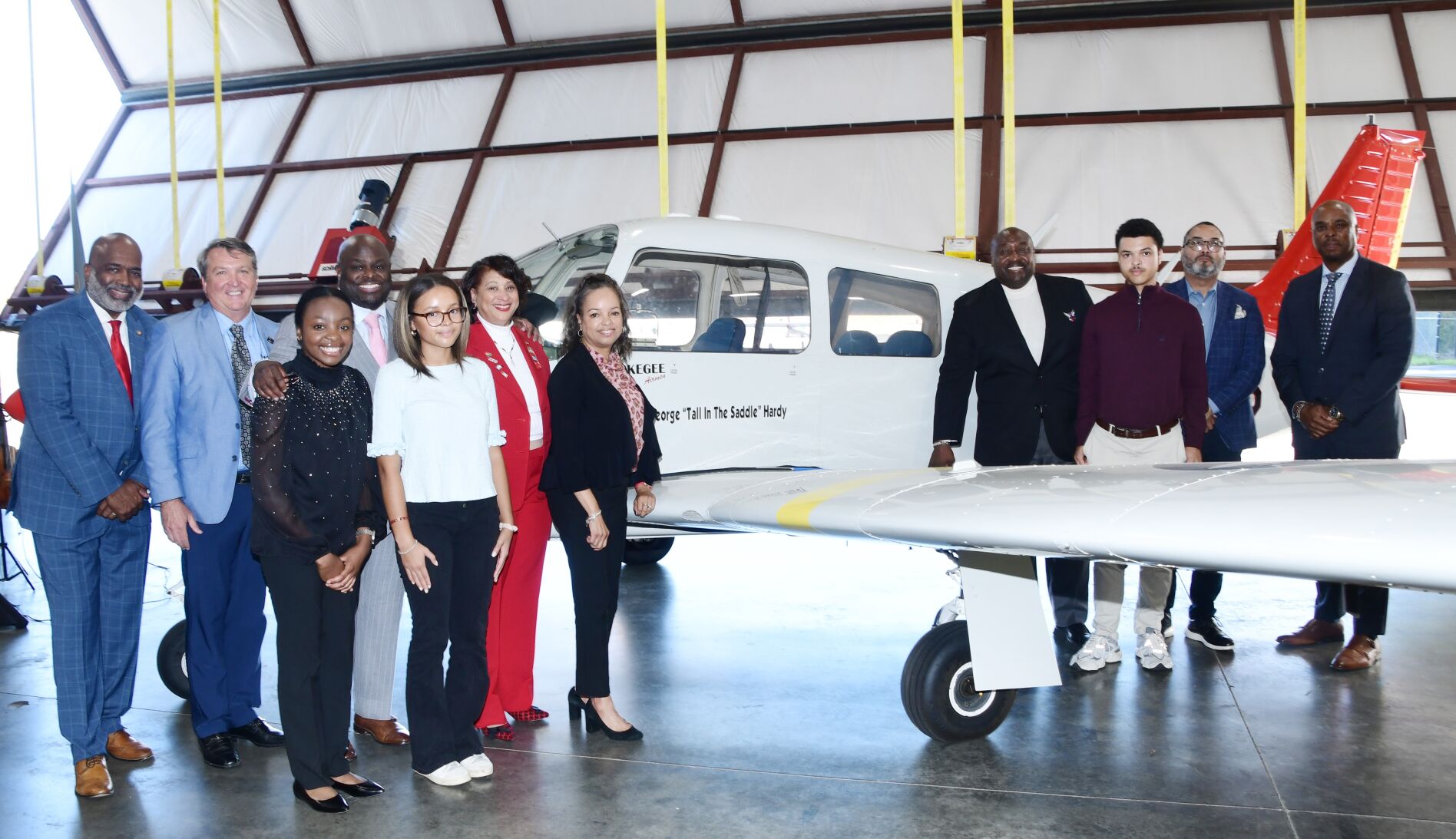 Delaware State honors Tuskegee Airman